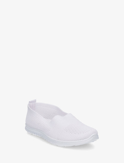 Slip-on en maille - Blanc - 2