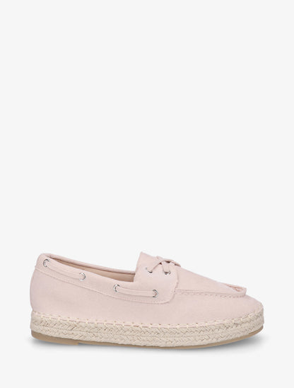 Espadrilles en suédine - Rose - 1