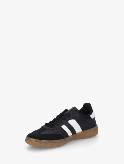 Baskets à bandes contrastantes - Noir - 3