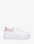 Sneakers à contrefort constratant - Rose - 5