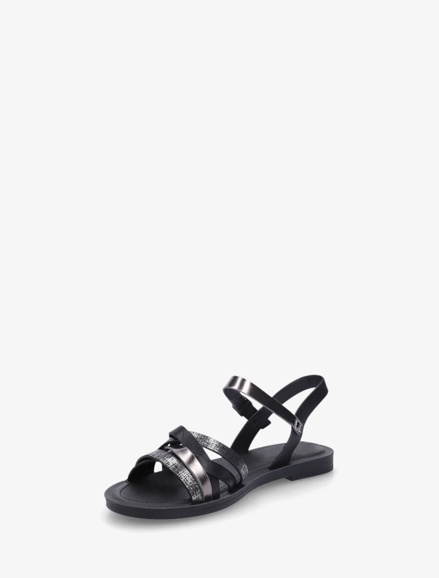 Nu-pieds fantaisies multibrides - Noir - 3