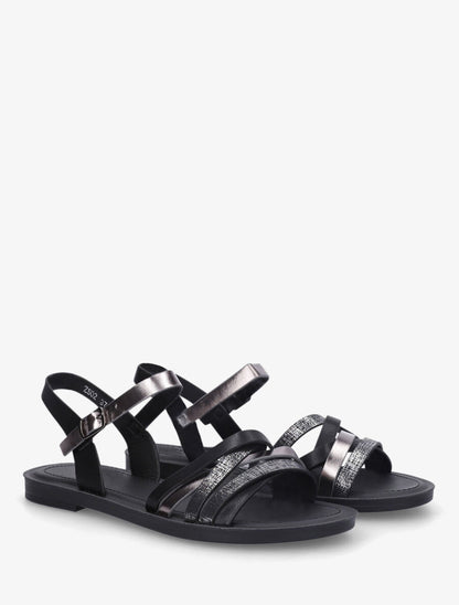 Nu-pieds fantaisies multibrides - Noir - 4