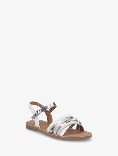 Nu-pieds fantaisies multibrides - Blanc - 2