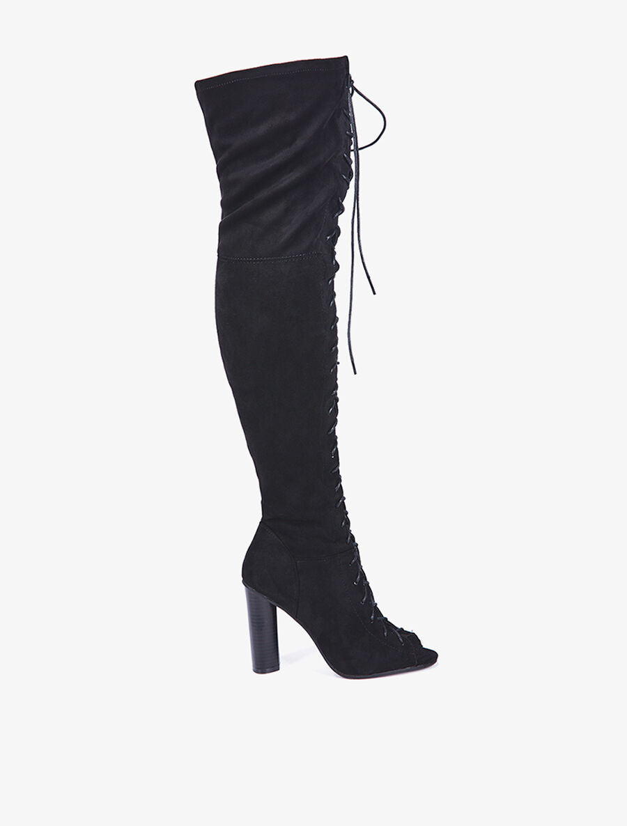 Cuissardes lace out - noir - 5