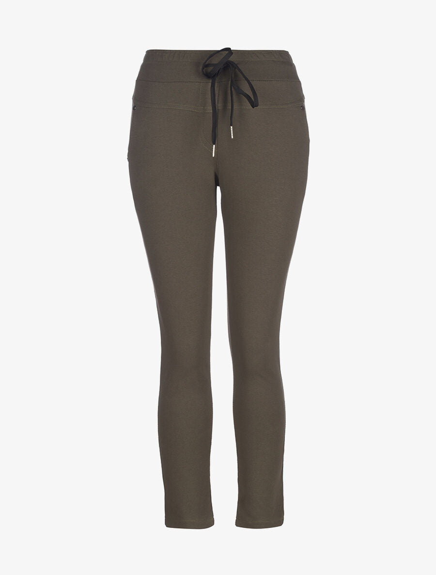 Jogpants slim uni - kaki - 1