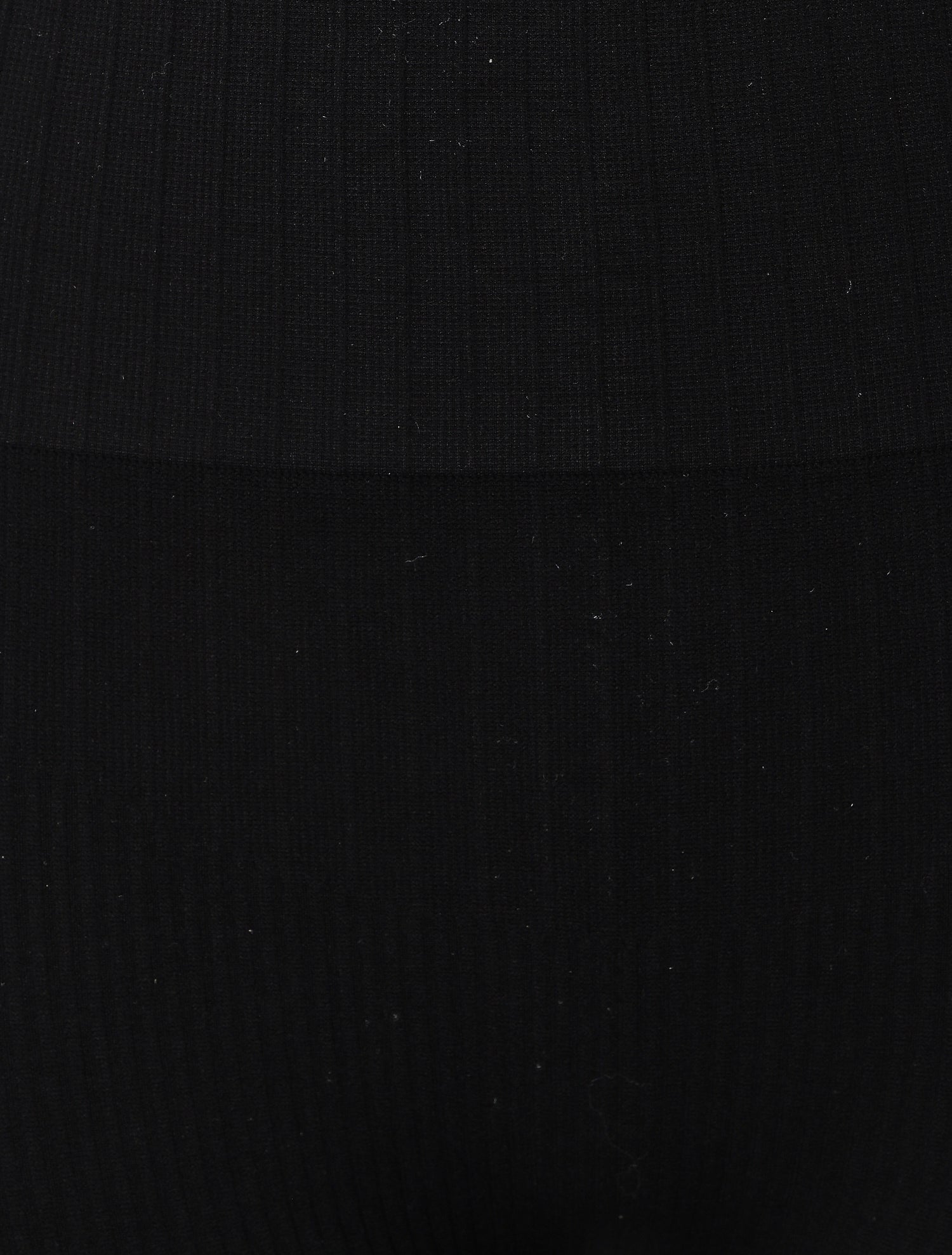Cycliste côtelé à taille haute - Noir - 3