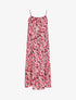 Robe classique à imprimé fleuri - Rose - 5