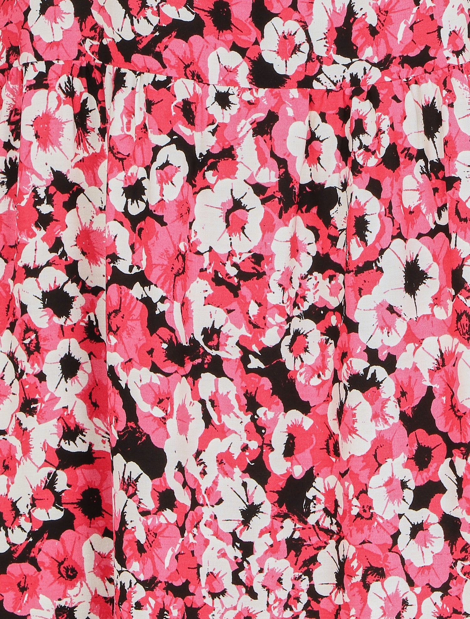 Robe classique à imprimé fleuri - Rose - 3