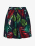 Short fluide imprimé tropical - Marine - 1