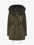 Parka fourrée à capuche - Kaki - 4