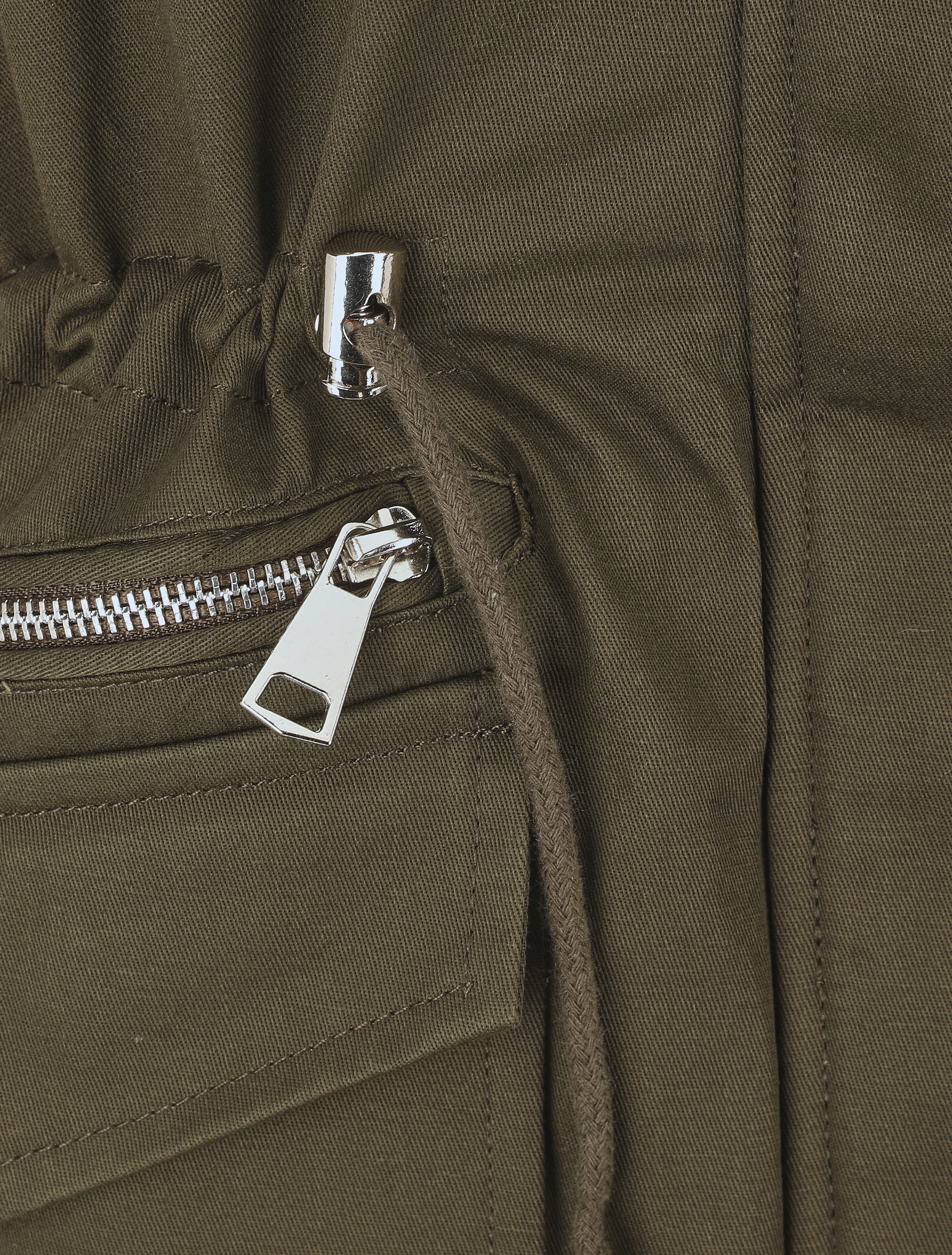 Parka fourrée à capuche - Kaki - 3
