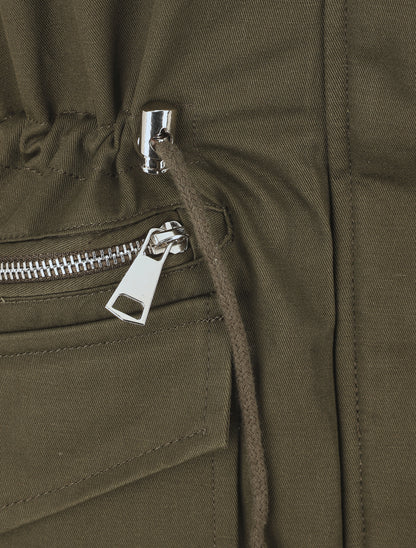 Parka fourrée à capuche - Kaki - 3