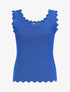 Top en maille sans manches - Bleu roi - 1