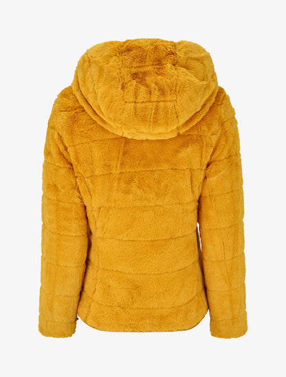 Doudoune reversible à cordons de serrage - Jaune - 5