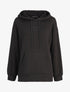 Hoddie oversize à capuche et logo brodé - Noir - 3