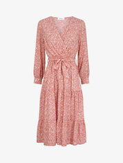 Robe longue patineuse imprimé fleurs d&