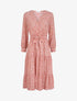 Robe longue patineuse imprimé fleurs d&
