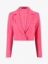 Veste courte unie - Fushia - 4