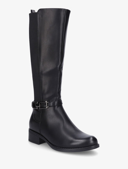 Bottes classiques élastiquées - Noir - 2