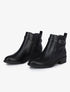 Bottines à sangle stylisée - Noir - 1