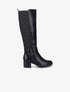 Bottes cavalières à talon - Noir - 5