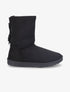 Boots fourrées à double flots - Noir - 5