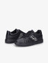 Sneakers à détails imprimés multi matière - Noir - 1