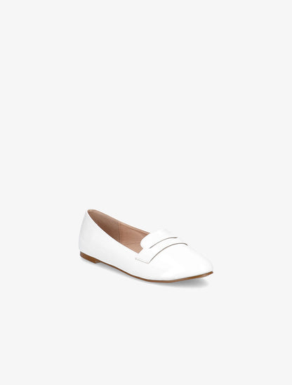 Slippers vernis - Blanc - 3