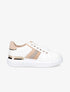 Sneakers à détail métallique - Beige - 5