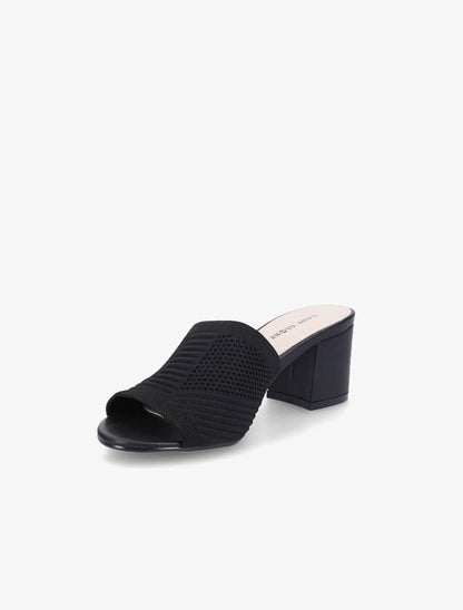 Mules en mesh - Noir - 3