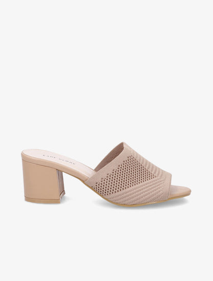 Mules en mesh - Taupe - 1