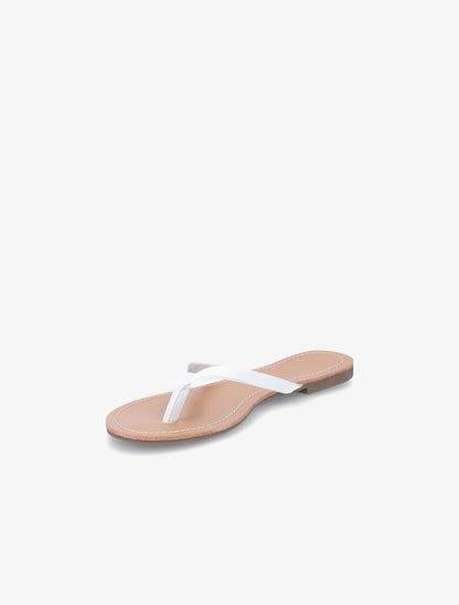 Tongs vernis - Blanc - 3