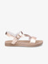 Nu-pieds bride en diagonal - Rose gold - 5