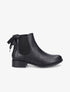 Bottines à contrefort corseté - Noir - 1