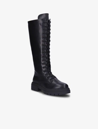 Bottes style rangers à lacets - Noir - 2