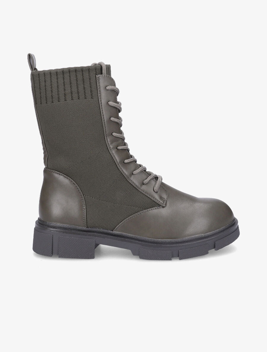 Rangers bi-matière - Kaki - 6