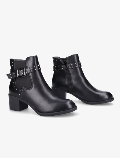 Bottines cloutées - Noir - 4