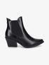 Bottines pointues patinées - Noir - 1