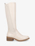 Bottes à contrefort en tissu - Beige - 5