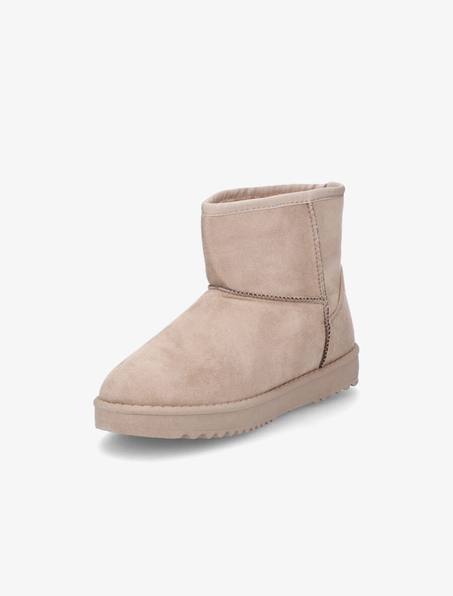 Boots classiques en suédine - Beige - 3