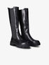 Bottes à semelle stylisée - Noir - 1