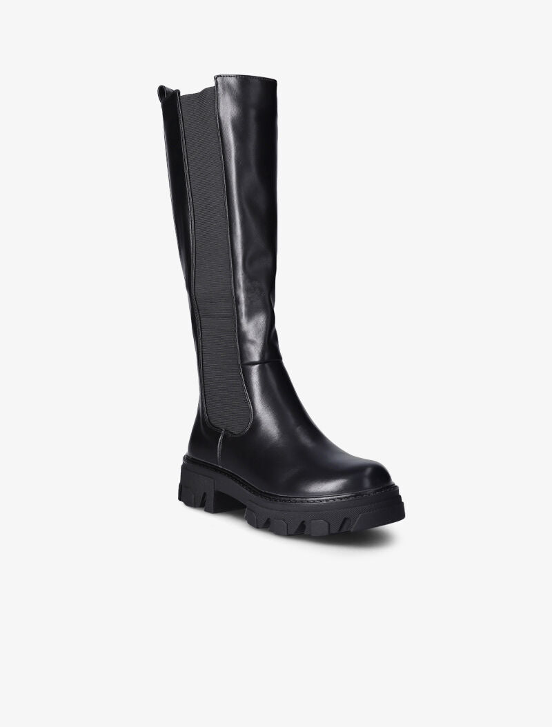 Bottes à semelle stylisée - Noir - 3