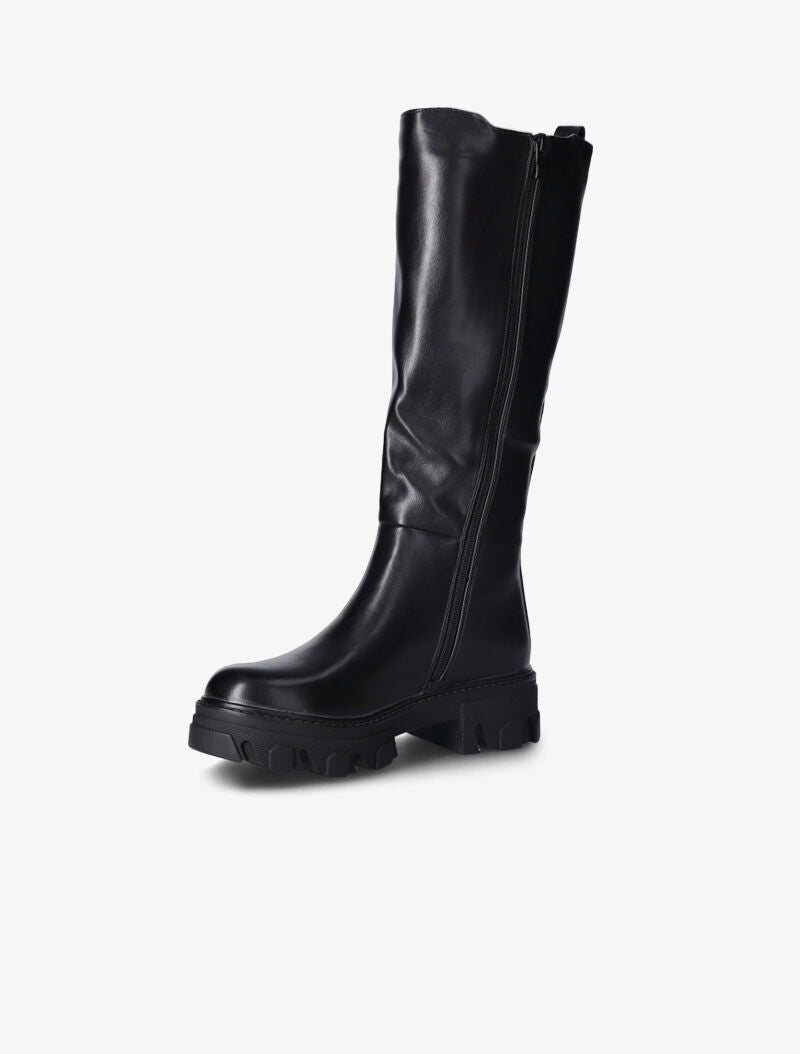 Bottes à semelle stylisée - Noir - 4