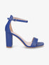 Sandales minimalistes à talon - Bleu électrique - 1