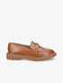 Mocassins à semelle crantée et boucle en simili - Camel - 1