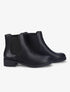 Chelsea boots unicolore à ganses élastiquées - Noir - 1