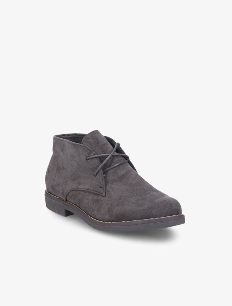 Derbies montantes suédées - Gris - 3