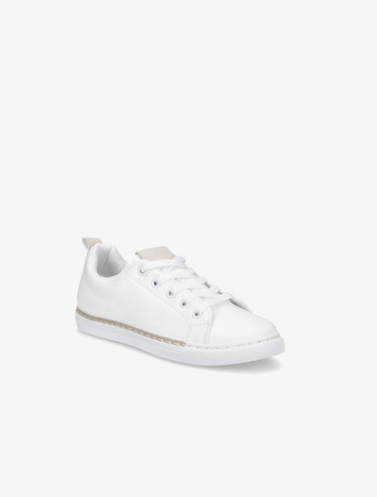 Tennis en simili à boucle arrière - Beige - 2