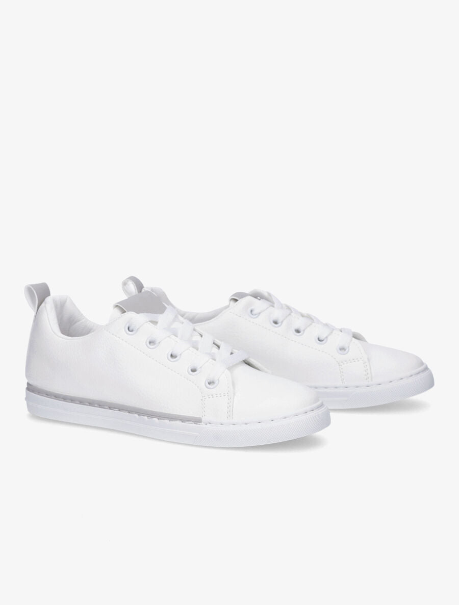 Tennis en simili à boucle arrière - Gris - 4