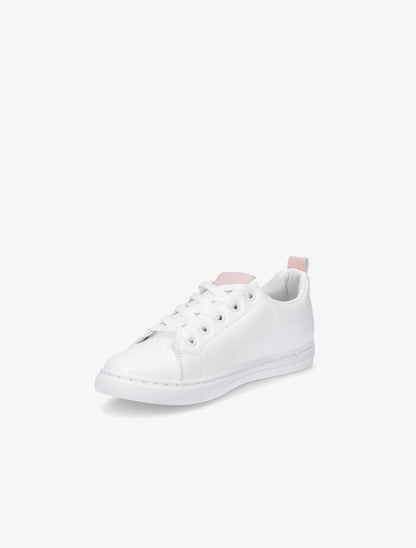 Tennis en simili à boucle arrière - Rose - 3